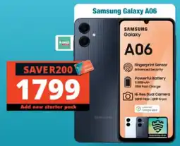 Checkers Samsung Galaxy A06 offer