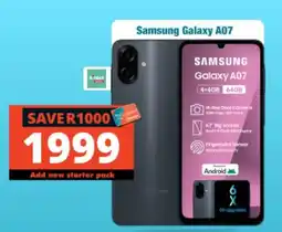 Checkers Samsung Galaxy A07 offer