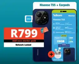 Checkers Hisense T55 + Earpods offer