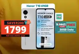 Checkers Honor T10 64GB offer