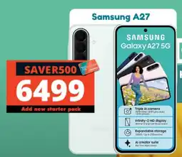 Checkers Samsung A27 offer