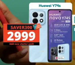 Checkers Huawei nova Y74s offer