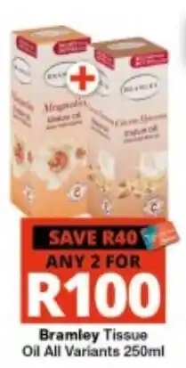 Checkers Bramley Tissue Oil offer
