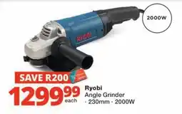 Checkers Ryobi Angle Grinder offer