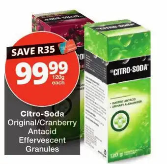 Citro-Soda Antacid Effervescent Granules