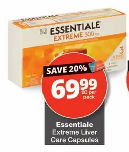 Checkers Essentiale Extreme Liver Care Capsules offer