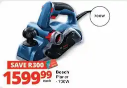 Checkers Bosch Planer offer