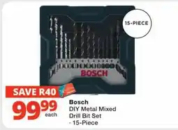 Checkers Bosch DIY Metal Mixed Drill Bit Set offer