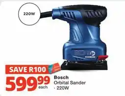 Checkers Bosch Orbital Sander offer
