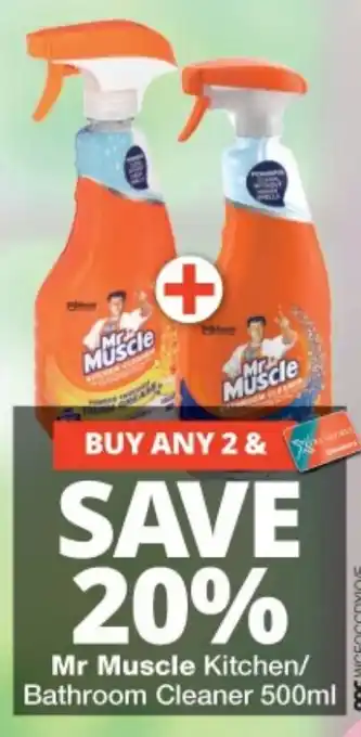Mr Muscle Kitchen/Bathroom Cleaner