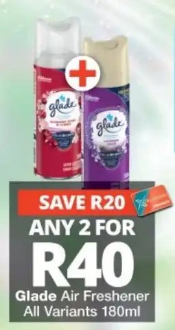Checkers Glade Air Freshener offer