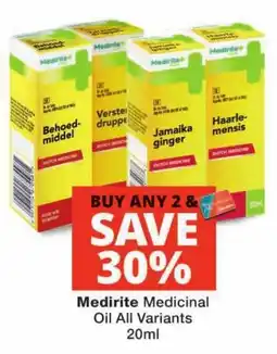 Checkers Medirite Medicinal Oil All Variants offer