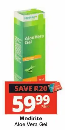 Checkers Medirite Aloe Vera Gel offer