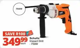 Checkers Schultz Impact Drill offer