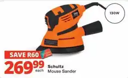 Checkers Schultz Mouse Sander offer