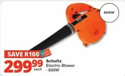 Checkers Schultz Electric Blower offer