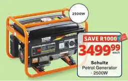 Checkers Schultz Petrol Generator offer