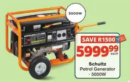 Checkers Schultz Petrol Generator offer