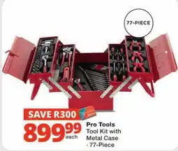 Checkers Pro Tools Tool Kit with Metal Case offer