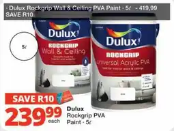 Checkers Dulux Rockgrip PVA Paint offer