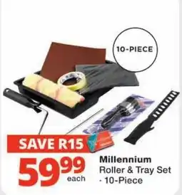 Checkers Millennium Roller & Tray Set offer
