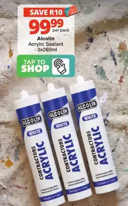 Checkers Alcolin Acrylic Sealant offer