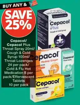 Checkers Cepacol Cepacol Plus offer