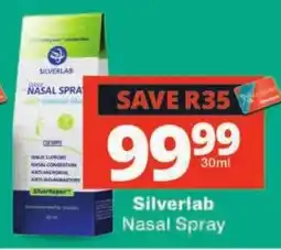 Checkers Silverlab Nasal Spray offer