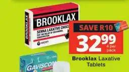 Checkers Brooklax Laxative Tablets offer