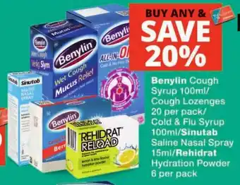 Checkers Benylin Cough Syrup offer
