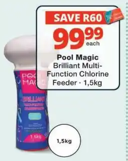 Checkers Pool Magic Brilliant Multi-Function Chlorine Feeder offer