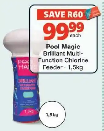 Checkers Pool Magic Brilliant Multi-Function Chlorine Feeder offer