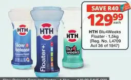 Checkers HTH Blu4Weeks Floater offer
