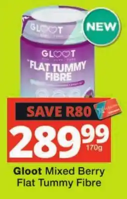 Checkers Gloot Mixed Berry Flat Tummy Fibre offer