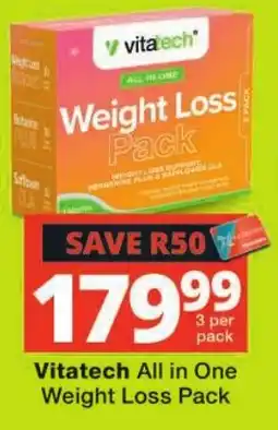 Checkers Vitotech All in One Weight Loss Pack offer