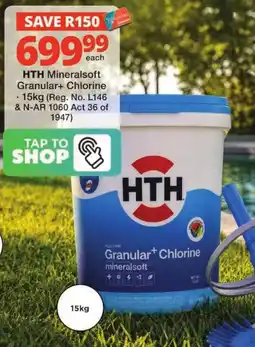 Checkers HTH Mineralsoft Granular+ Chlorine offer