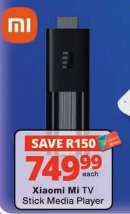 Checkers Xiaomi Mi TV Stick Media Player offer