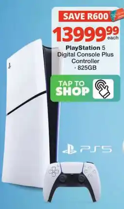 Checkers PlayStation 5 Digital Console Plus Controller offer