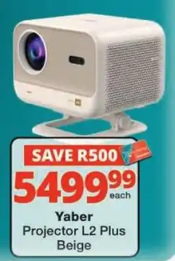 Checkers Yaber Projector L2 Plus Beige offer