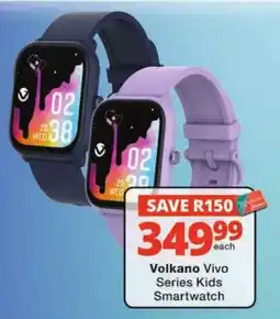 Checkers Volkano Vivo Series Kids Smartwatch offer