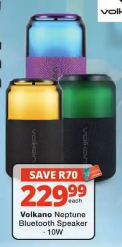 Checkers Volkano Neptune Bluetooth Speaker offer
