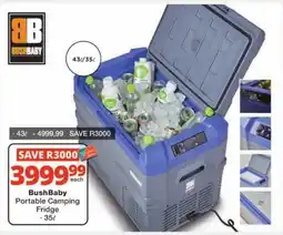 Checkers BushBaby Portable Camping Fridge offer