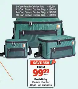 Checkers BushBaby Beach Cooler Bags offer