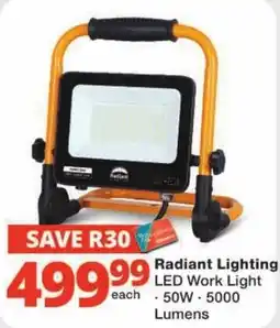 Checkers Radiant Lighting LED Work Light offer