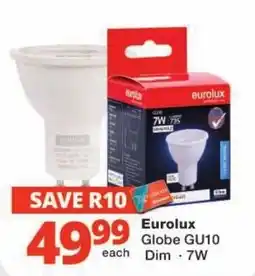 Checkers Eurolux Globe GU10 offer