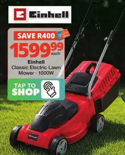 Checkers Einhell Classic Electric Lawn Mower offer