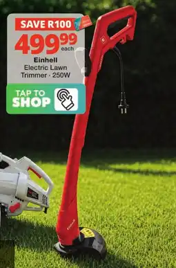 Checkers Einhell Electric Lawn Trimmer offer