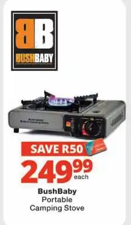 Checkers BushBaby Portable Camping Stove offer