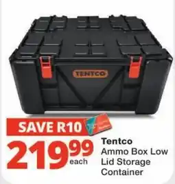 Checkers Tentco Ammo Box Low Lid Storage Container offer