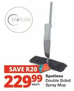 Checkers Spotless Double Sided Spray Mop offer